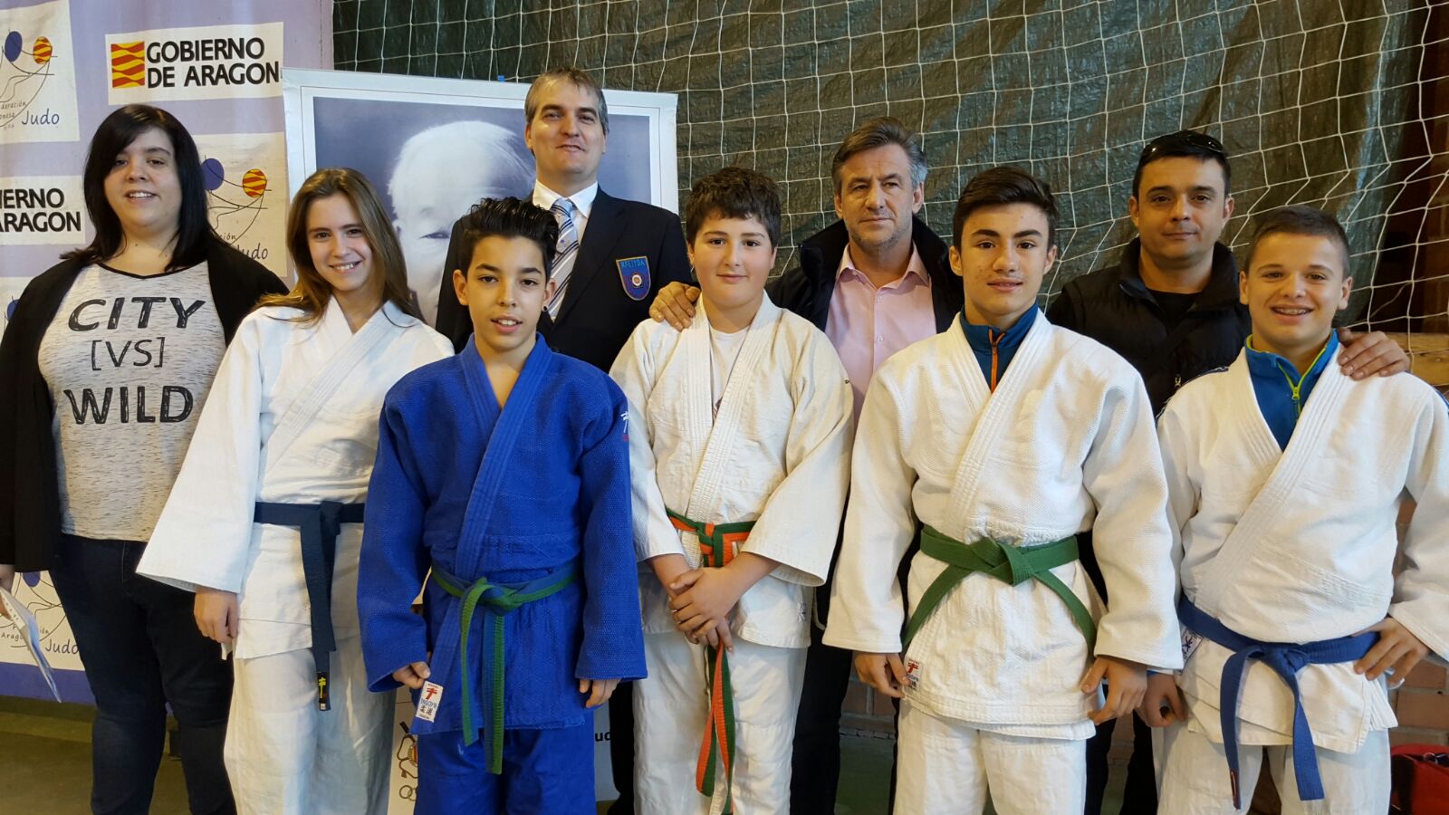 8 medallas para los Navarros en la Copa Aragón Infantil y Cadete de Judo 13/02/16